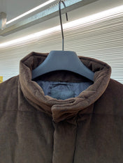 PRADA 25S VELVET PUFFER JACKET 459