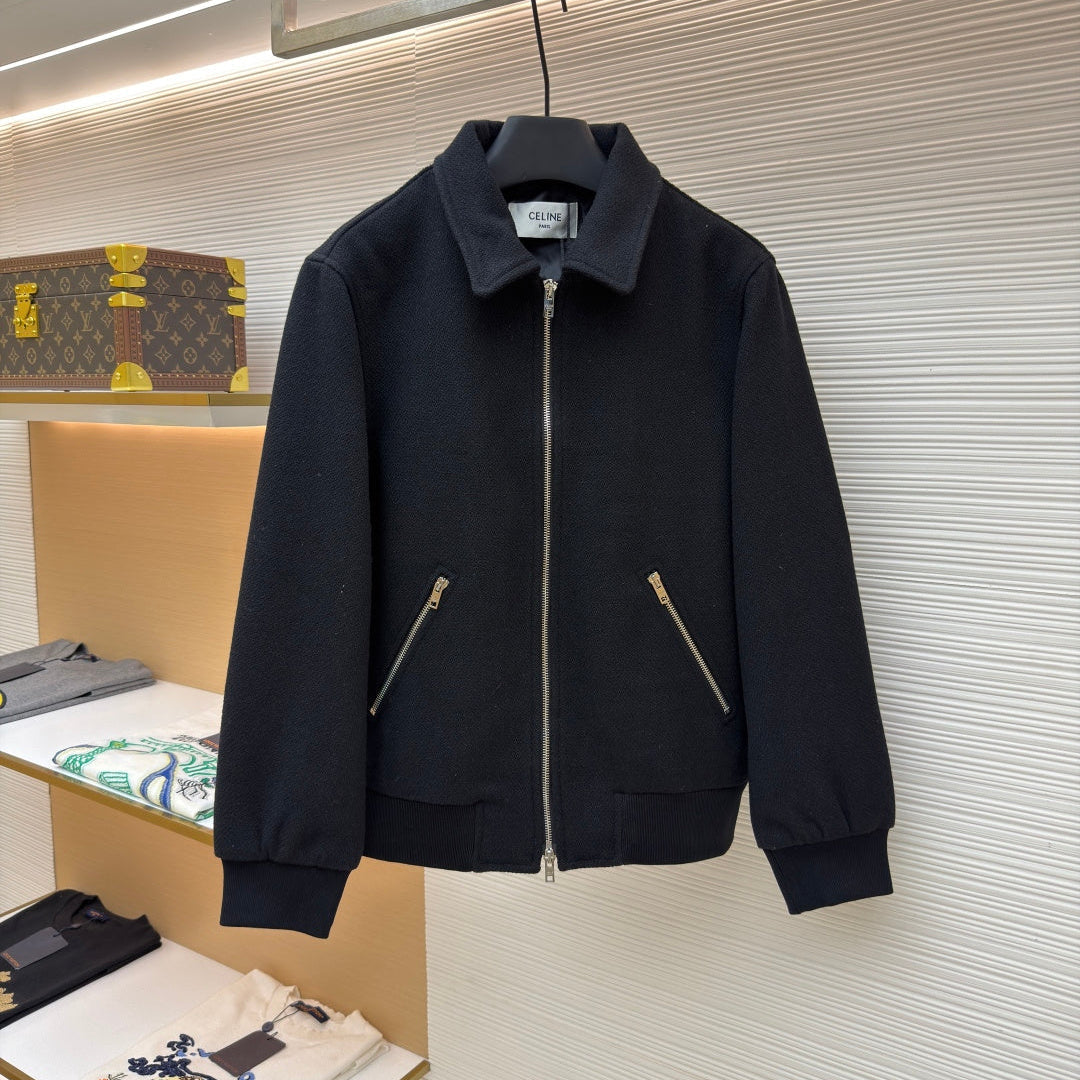 CELINE 26S ZIP-UP COLLAR JACKET 598