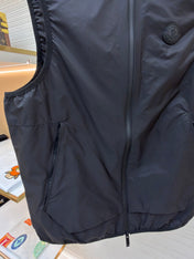 MONCLER 26S HOODED WINDBREAKER VEST 703