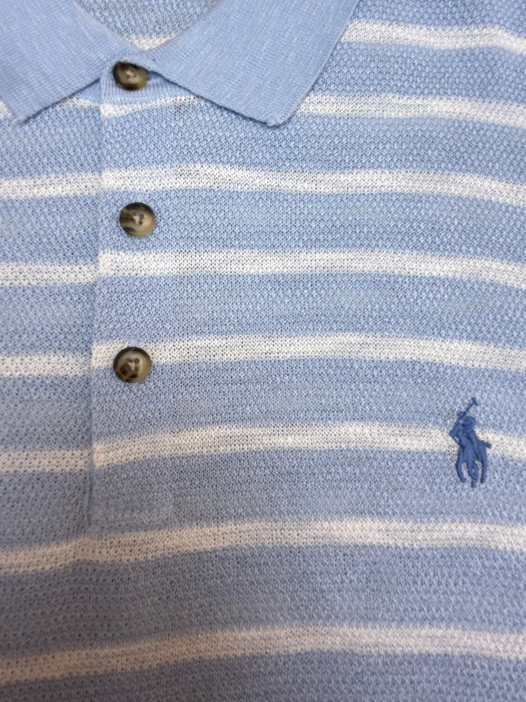 RALPH LAUREN 26S SHORT SLEEVE KNIT POLO TOP 513