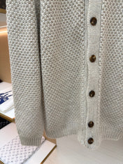 LORO PIANA 26S BUTTON-UP KNIT CARDIGAN 935