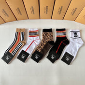 BURBERRY 26S ANKLE SOCKS 502290 (1 BOX)