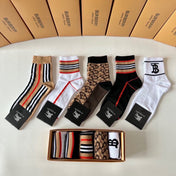BURBERRY 26S ANKLE SOCKS 502290 (1 BOX)