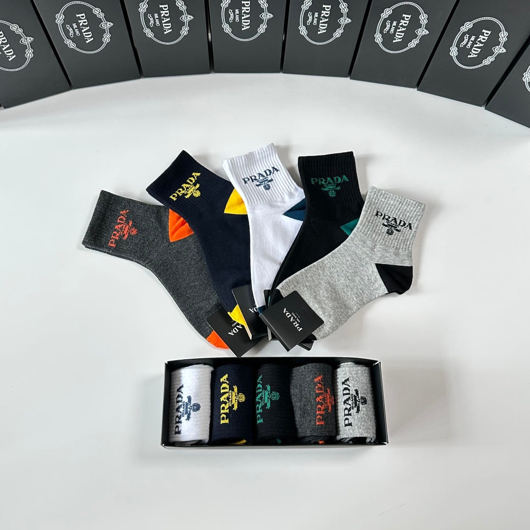 PRADA 26S ANKLE SOCKS 893689 (1 BOX)