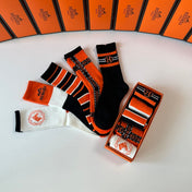 HERMES 26S CREW SOCKS 897514 (1 BOX)