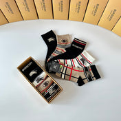 BURBERRY 26S ANKLE SOCKS 238698 (1 BOX)