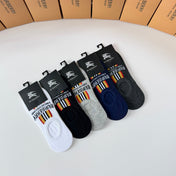 BURBERRY 26S NO-SHOW SOCKS 267242 (1 BOX)