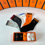 HERMES 26S CREW SOCKS 270771 (1 BOX)