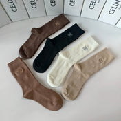 CELINE 26S CREW SOCKS 346604 (1 BOX)