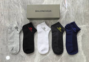 BALENCIAGA 26S ANKLE SOCKS 358583 (1 BOX)