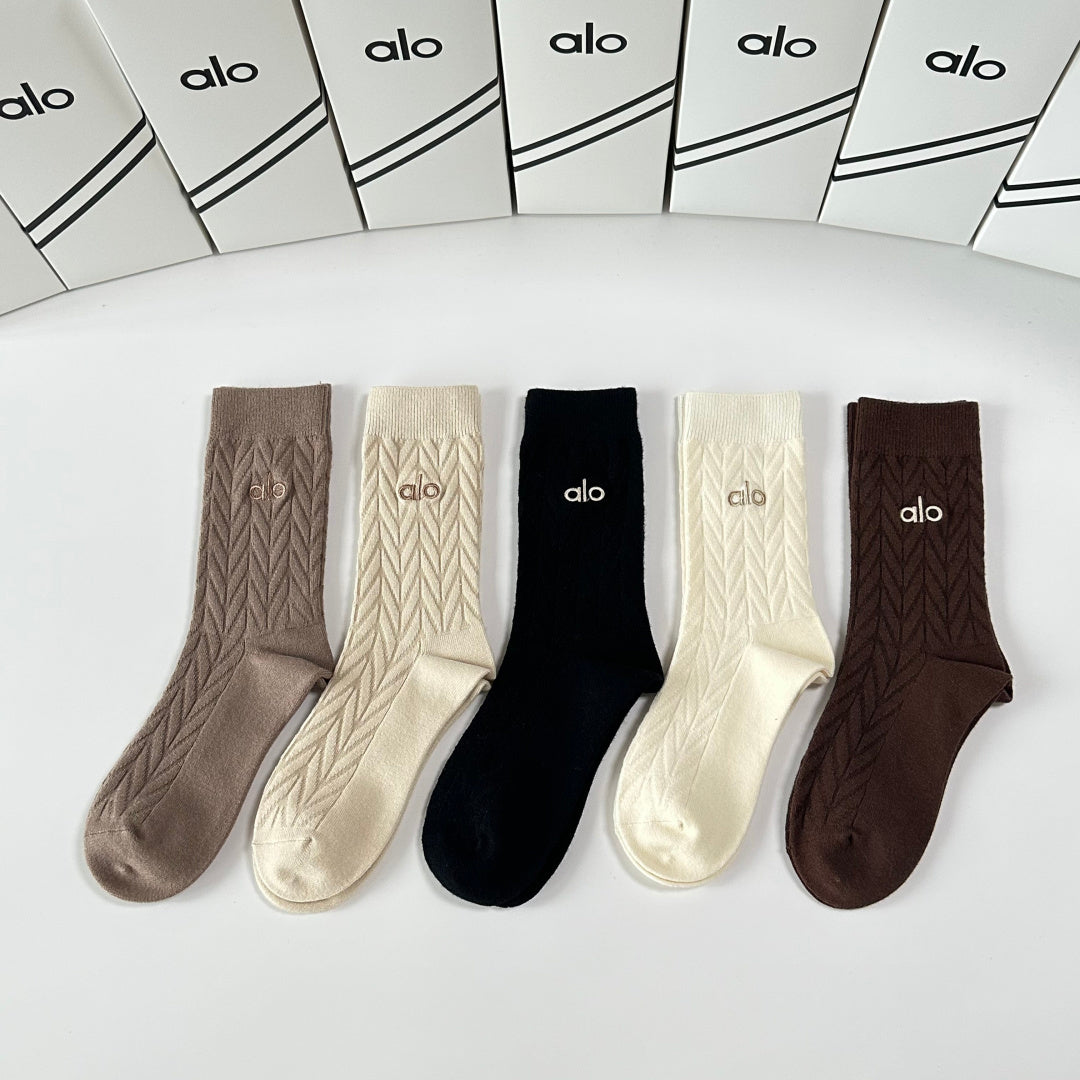 ALO 26S CREW SOCKS 367156 (1 BOX)