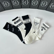 PRADA 26S CREW SOCKS 370248 (1 BOX)