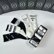 PRADA 26S CREW SOCKS 370248 (1 BOX)
