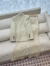 MAX MARA 25S SET VEST BLAZER 015