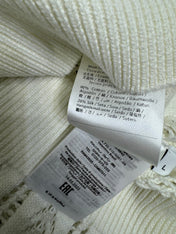 VALENTINO CREW NECK SHORT-SLEEVE KNIT TOP 274956