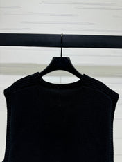 CHANEL CROPPED KNIT SWEATER 269386