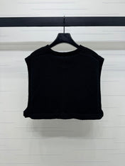 CHANEL CROPPED KNIT SWEATER 269386