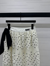 MIUMIU POLKA DOT SKIRT 269509