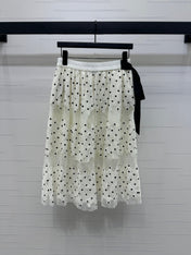 MIUMIU POLKA DOT SKIRT 269509