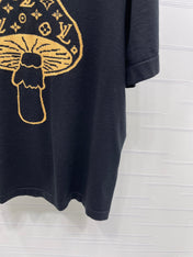 LV 25S SHORT-SLEEVE CREW NECK SWEATER 0089
