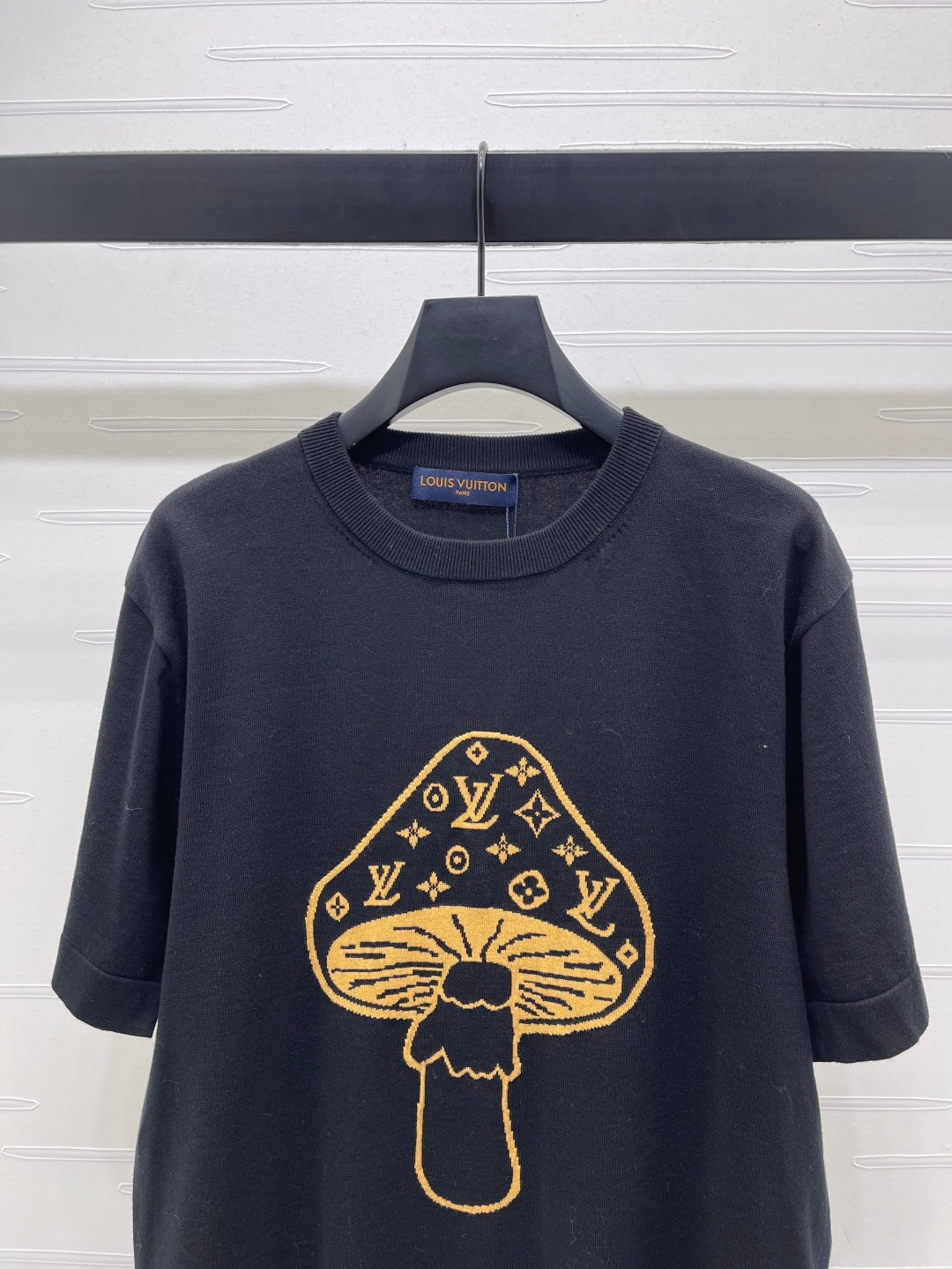LV 25S SHORT-SLEEVE CREW NECK SWEATER 0089