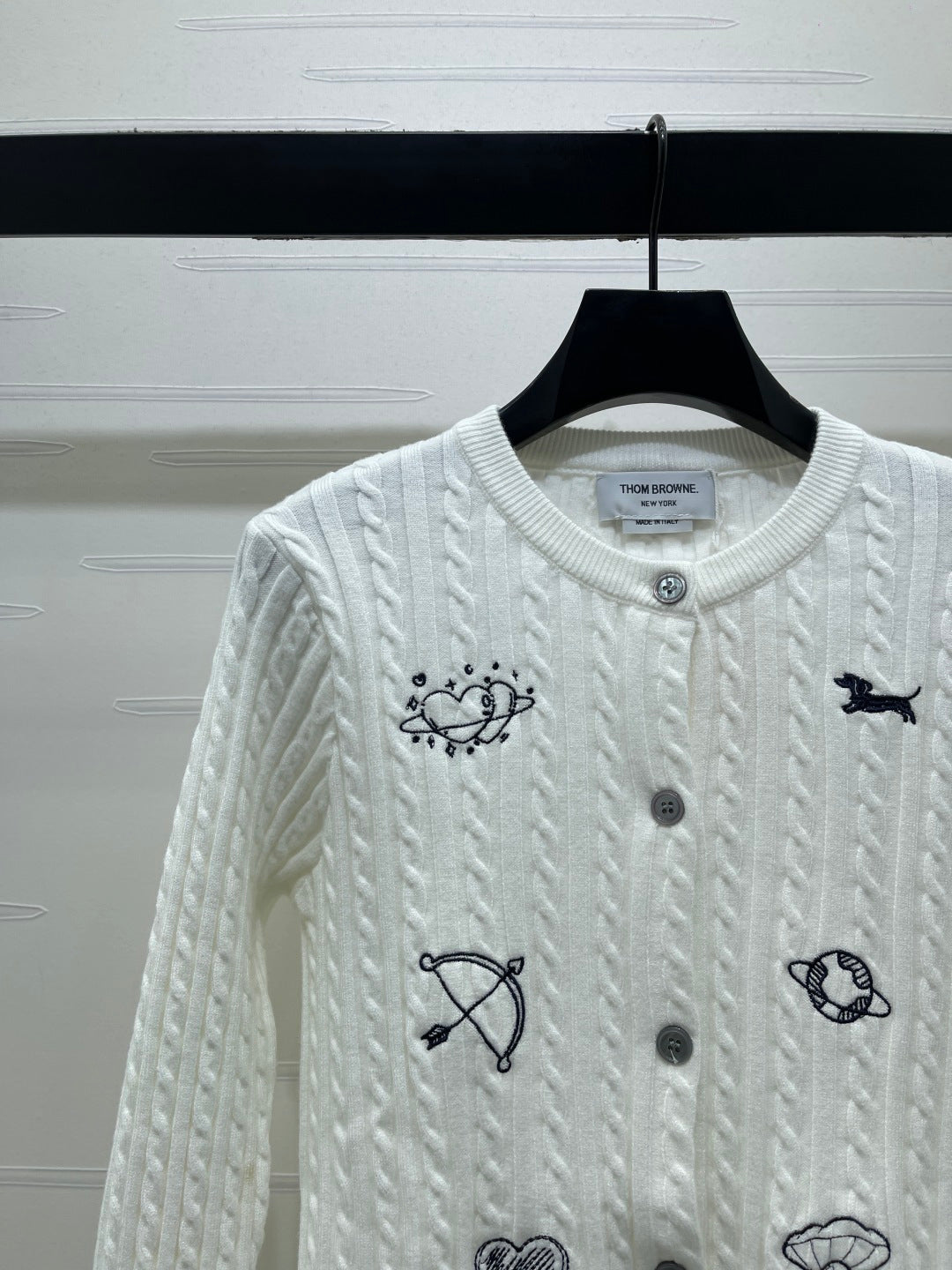 THOM 26S KNIT CARDIGAN 382