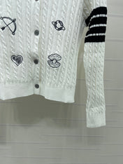 THOM 26S KNIT CARDIGAN 382