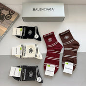 BALENCIAGA 26S ANKLE SOCKS 558895 (1 BOX)