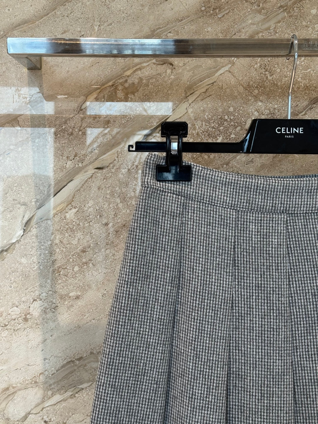 CELINE 25S PLEATED SKIRT 0086