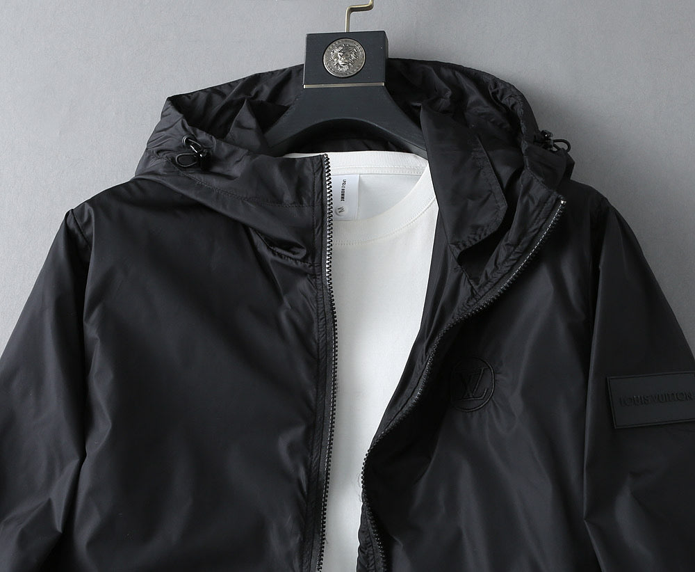 LV BLACK HOODED JACKET 238974