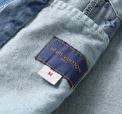 LV LIGHT BLUE MONOGRAM DENIM SHIRT JACKET 238981