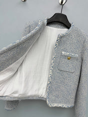 CELINE 26S TWEED JACKET 602
