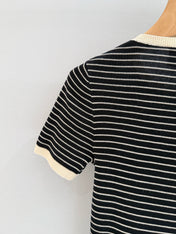 VALENTINO 26S SHORT-SLEEVE KNIT T-SHIRT 389