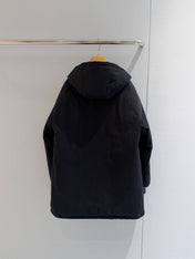 MIUMIU 26S HOODED ZIP-UP PARKA JACKET 1421