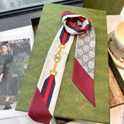 GUCCI 26S SCARF 120 IN SILK 311706