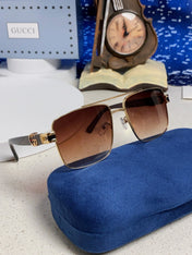 GUCCI 26S SQUARE FRAME IN METAL 426394