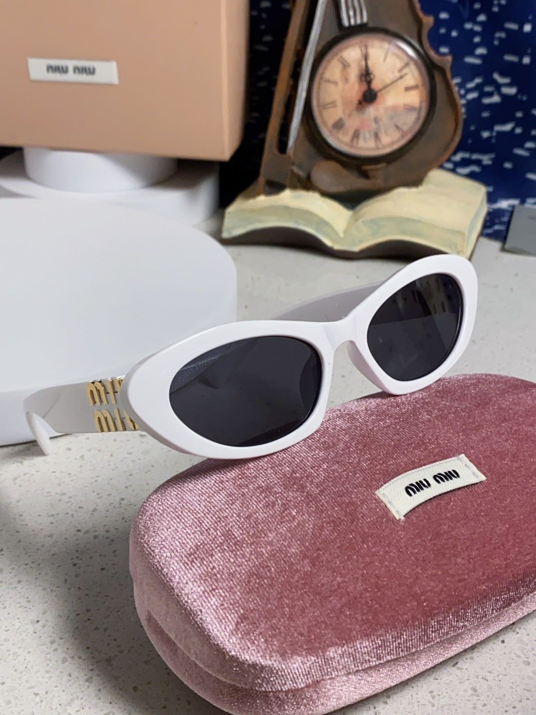 MIUMIU 26S CAT EYE FRAME IN ACETATE 411946