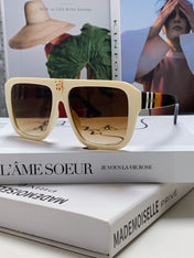 BURBERRY 26S SQUARE AVIATOR FRAME IN ACETATE 417274