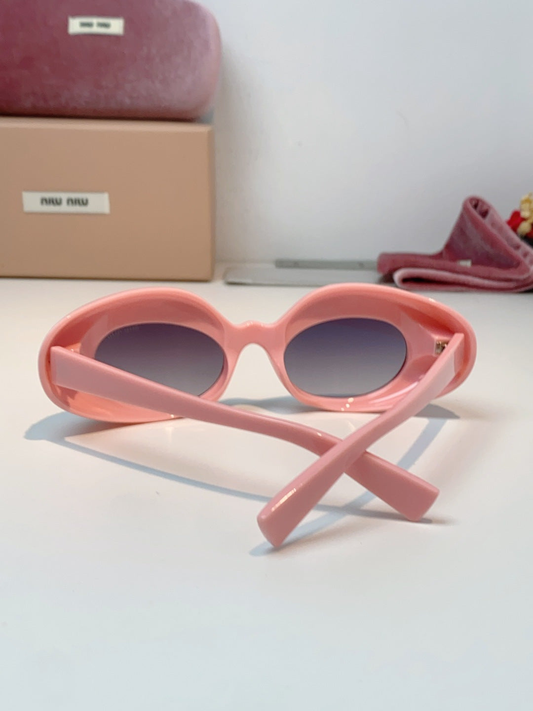 MIUMIU 26S BUTTERFLY FRAME IN ACETATE 424488