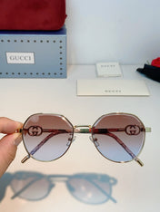 GUCCI 26S POLYGONAL FRAME IN METAL 426440