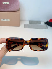 MIUMIU 26S RECTANGULAR FRAME IN ACETATE 426456