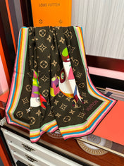 LV 26S SCARF 140 IN CASHMERE AND SILK 319900