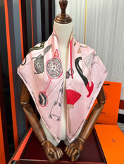 HERMES 26S SCARF 90 IN SILK 492531