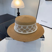 GUCCI 26S WIDE-BRIMMED STRAW HAT 258