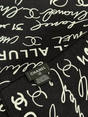 CHANEL 25S SCARF 135 CM IN CASHMERE SILK 943692