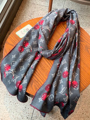 LV 26S SCARF 180 IN CASHMERE AND SILK 315125