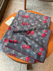 LV 26S SCARF 180 IN CASHMERE AND SILK 315125