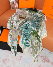 HERMES 26S SCARF 135 IN SILK AND CASHMERE 499966