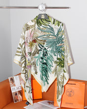 HERMES 26S SCARF 135 IN SILK AND CASHMERE 499966