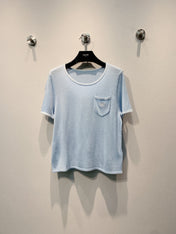 CELINE 26S SHORT-SLEEVE KNIT T-SHIRT 458
